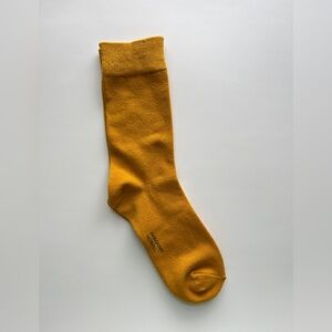 Mustard Yellow Women's Casual Socks